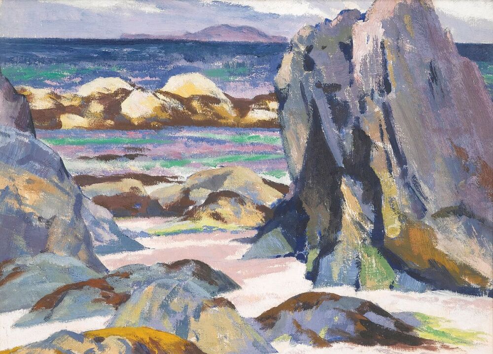 Francis Cadell: Isle of Lunga from Iona
