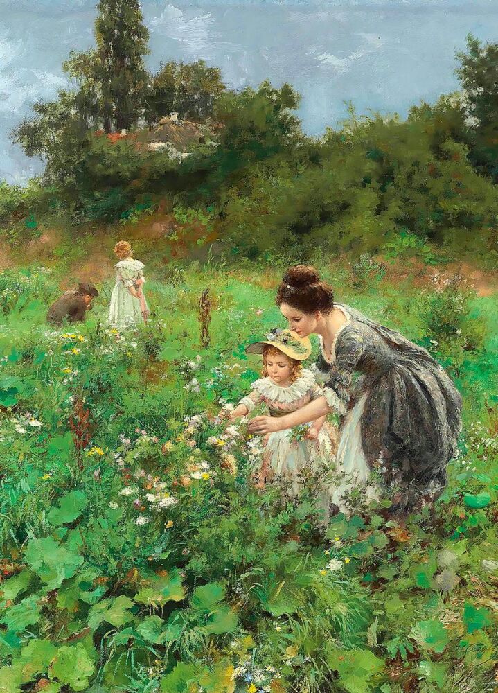 Hermann Seeger: Summerlust (Summer's Delight), 1899