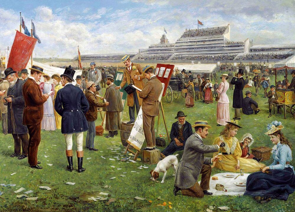 Pedro de Vega y Muñoz: Derby Day, Epsom