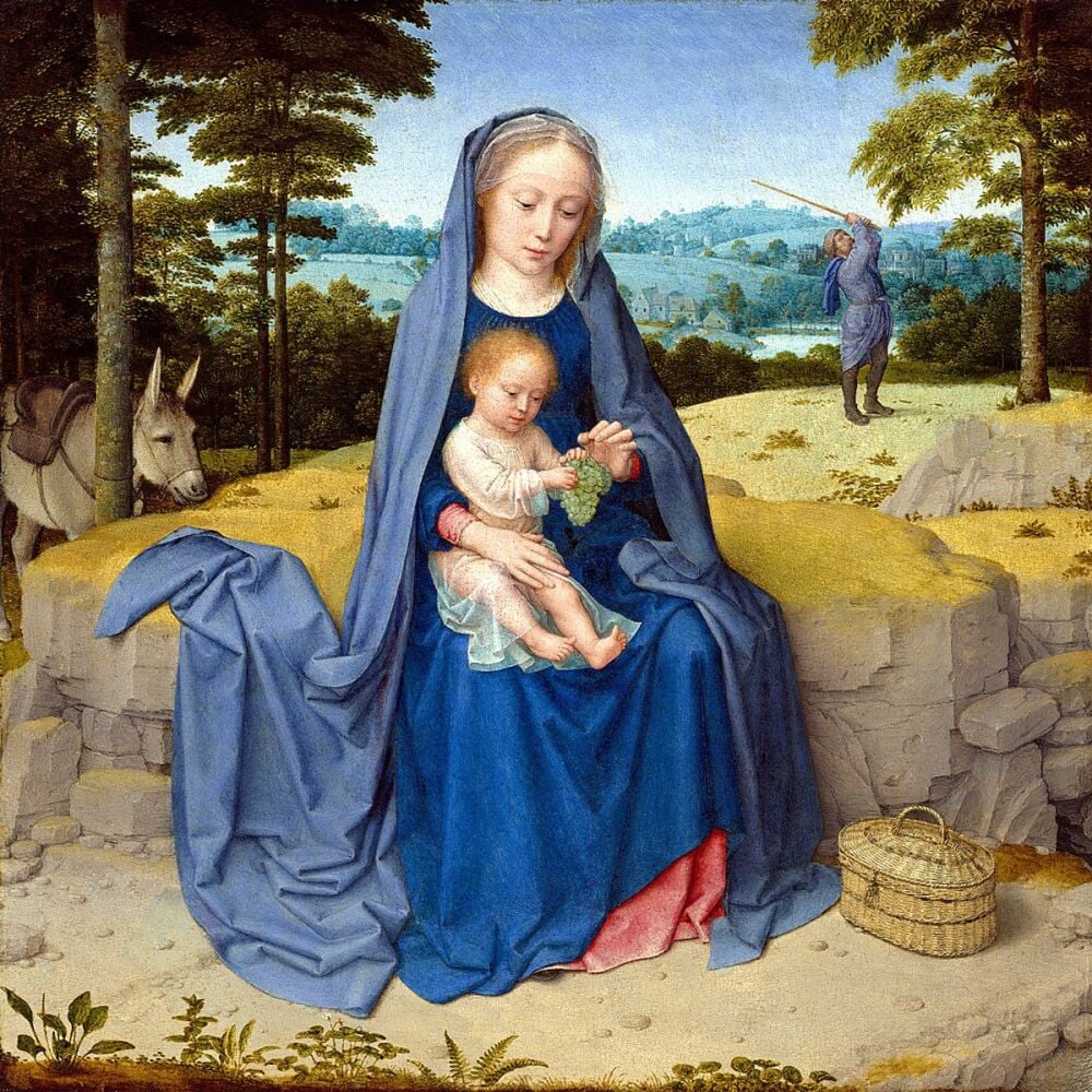 Gerard David: The Rest on the Flight into Egypt, 1510