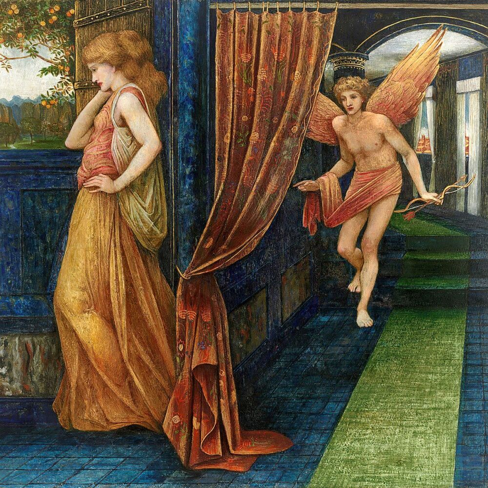 Spencer Stanhope: Cupid and Psyche