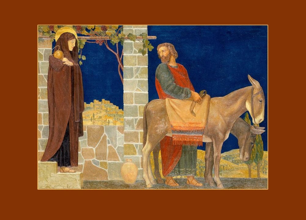 Henry Siddons Mowbray: The Flight into Egypt, 1915