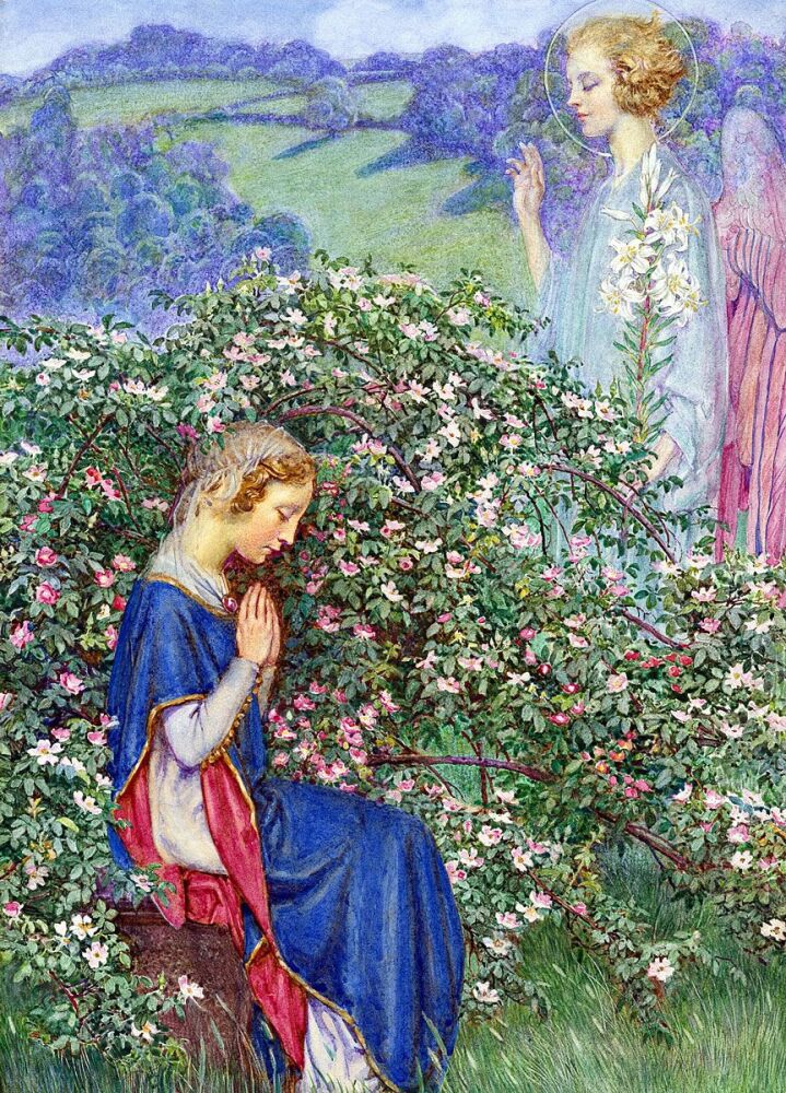 Eleanor Fortescue Brickdale: The Birth of the Rose