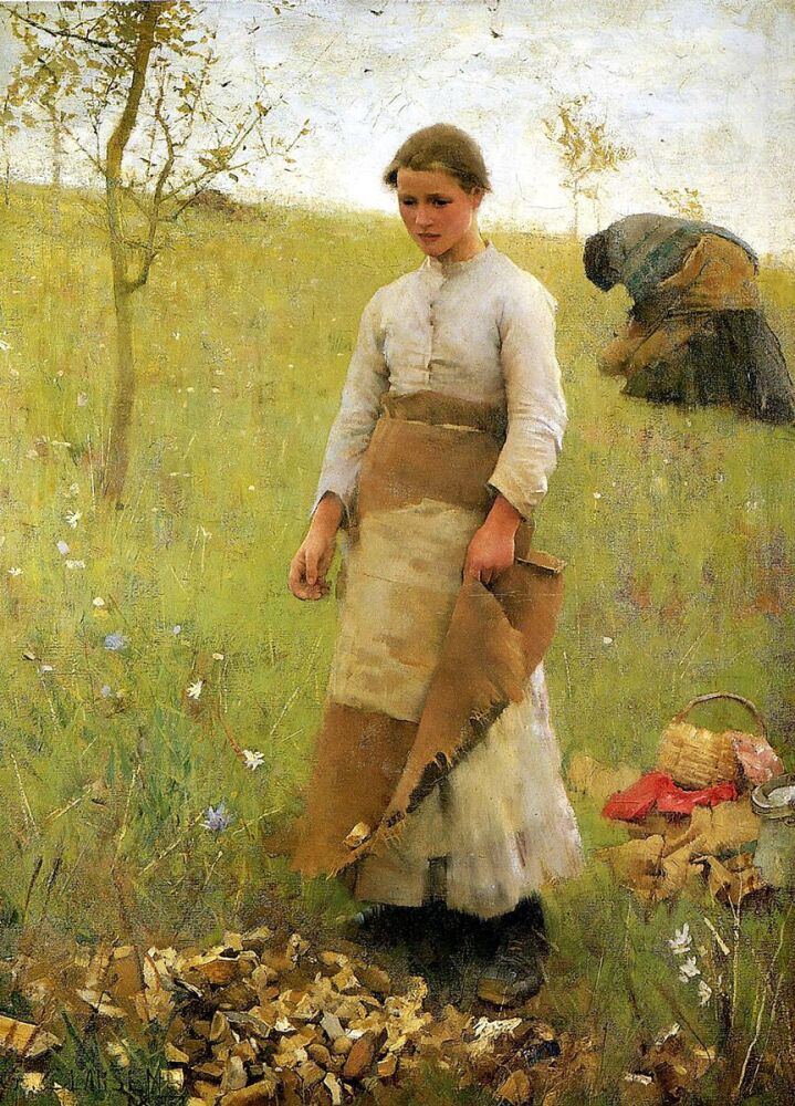 Sir George Clausen: The Stone Pickers, 1887
