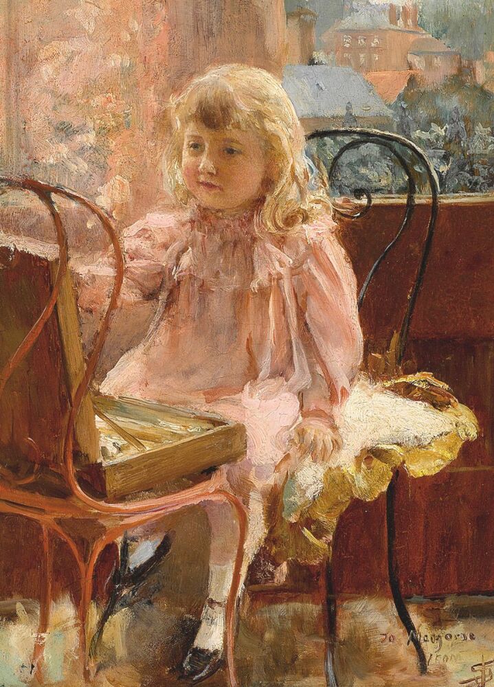 Solomon Joseph Solomon: A portrait of Jo Marjorie Leoni