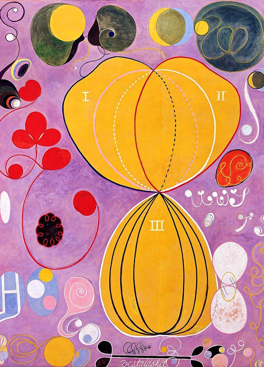 Hilma af Klint: The Ten Largest, Adulthood 1907