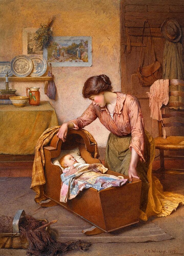 Charles Edward Wilson: Twixt Sleep and Waking, 1903