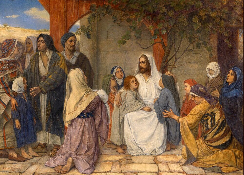 Juliaan De Vriendt: Suffer the Little Children Come to Me, 1923