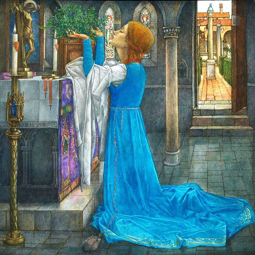 Edward Reginald Frampton: Isabella and the Pot of Basil