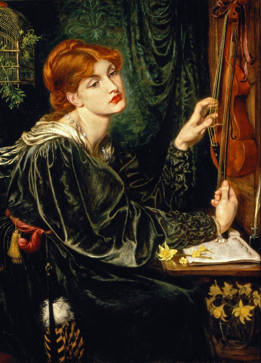 Dante Gabriel Rossetti: Veronica Veronese, 1872