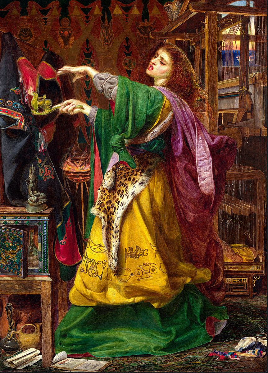 Frederick Sandys: Morgan-le-Fay, 1863