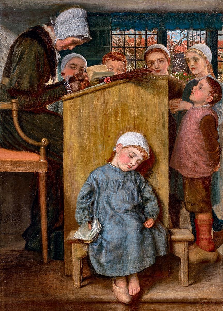 Arthur Hughes: En Pénitence, 1880