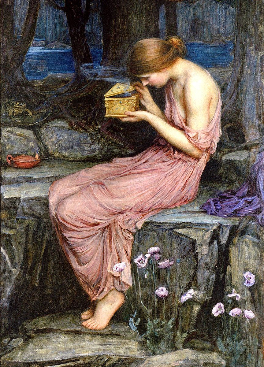 John William Waterhouse: Psyche Opening the Golden Box, 1903