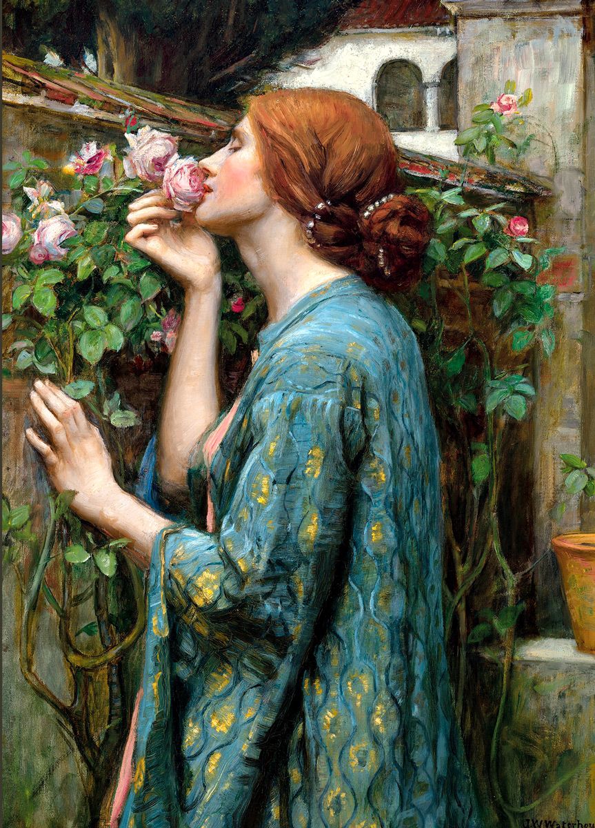 John William Waterhouse: The Soul of the Rose, 1908