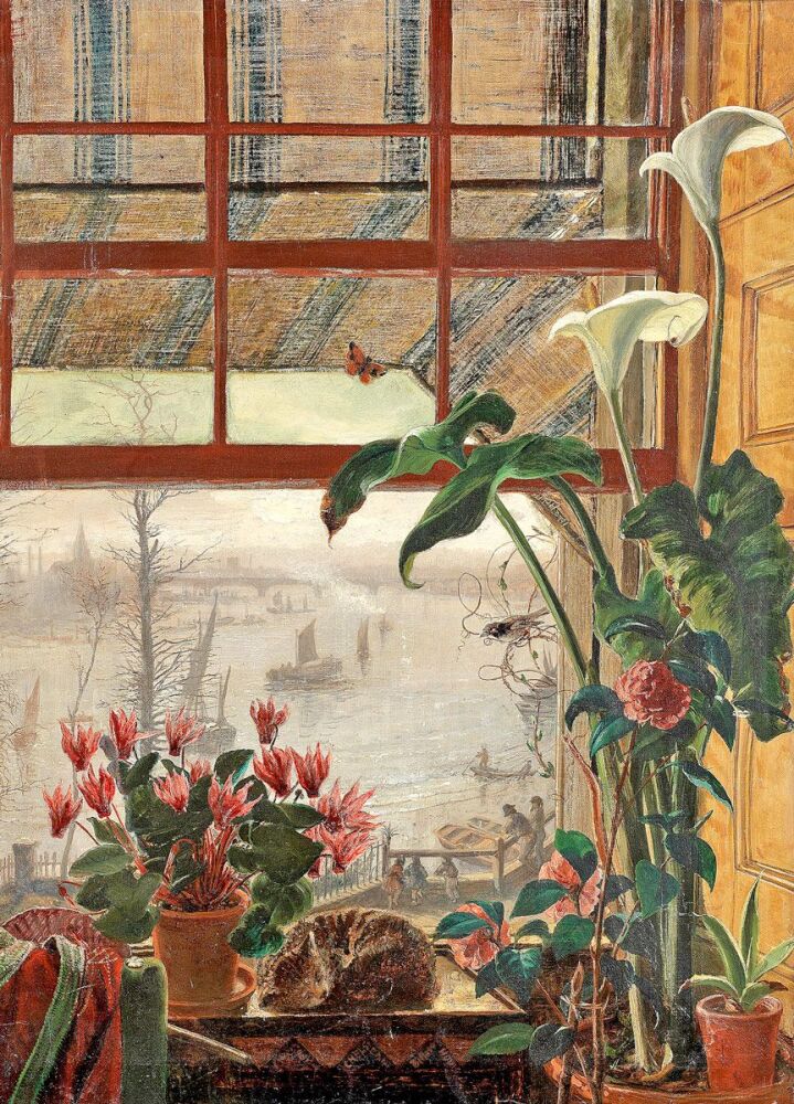 Alice Boyd: The Thames from Cheyne Walk, 1875