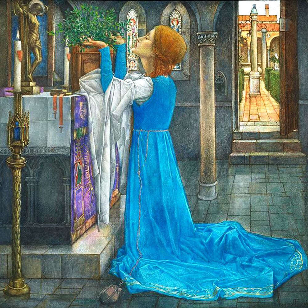 Edward Reginald Frampton: Isabella and the Pot of Basil