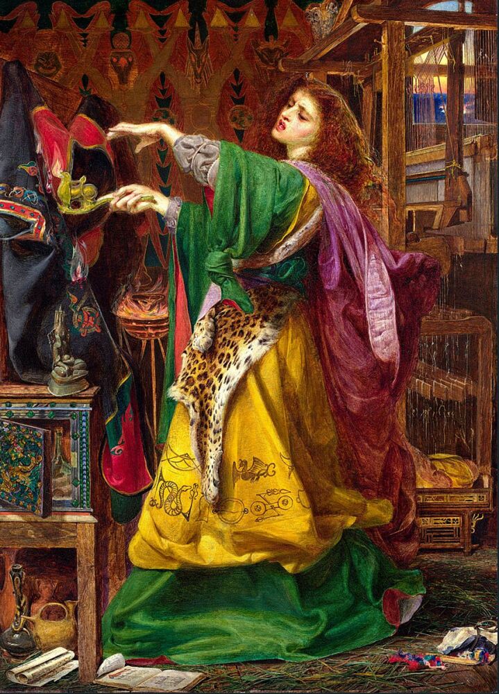 Frederick Sandys: Morgan-le-Fay, 1863
