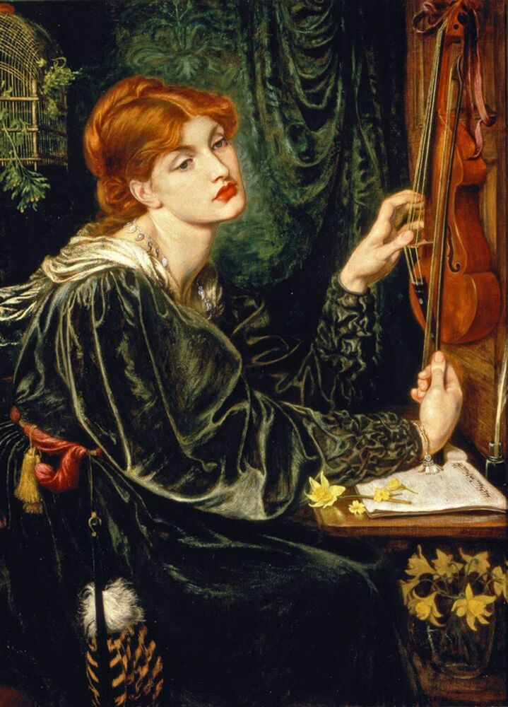 Dante Gabriel Rossetti: Veronica Veronese, 1872
