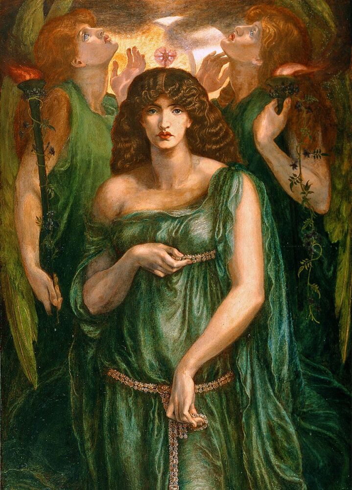 Dante Gabriel Rossetti: Astarte Syriaca, 1877