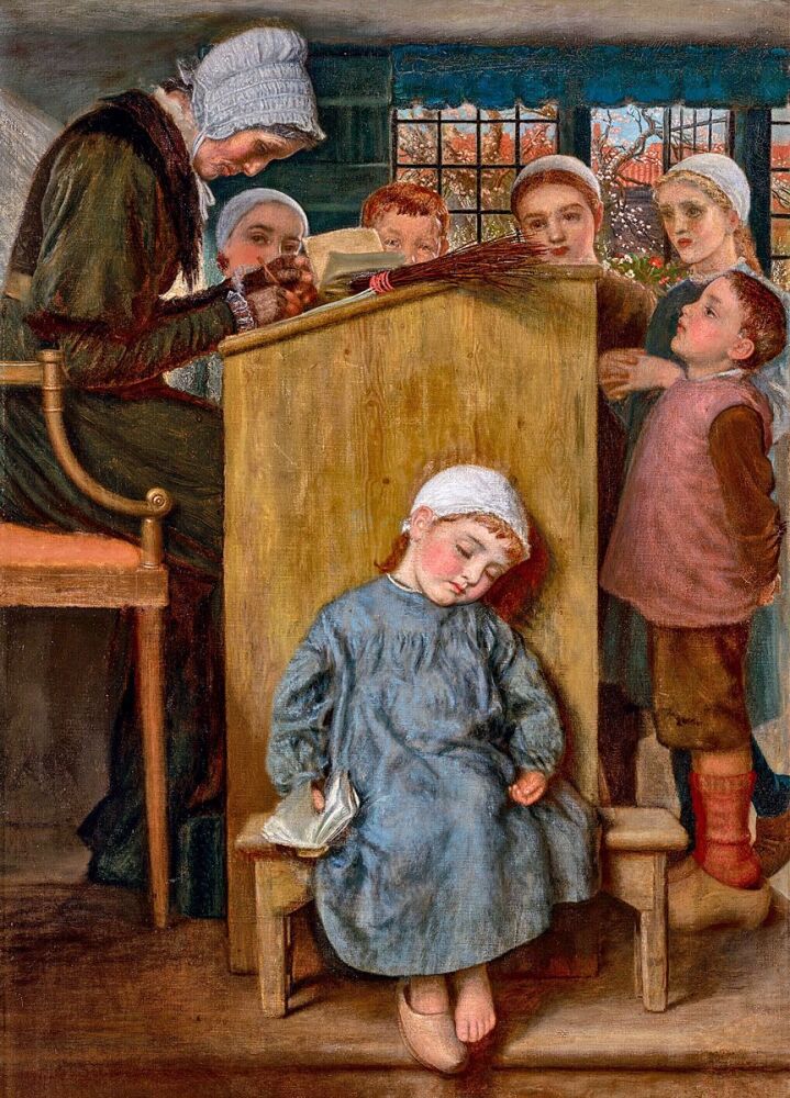 Arthur Hughes: En P&eacute;nitence, 1880