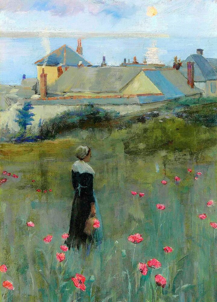 Norman Garstin: Poppies
