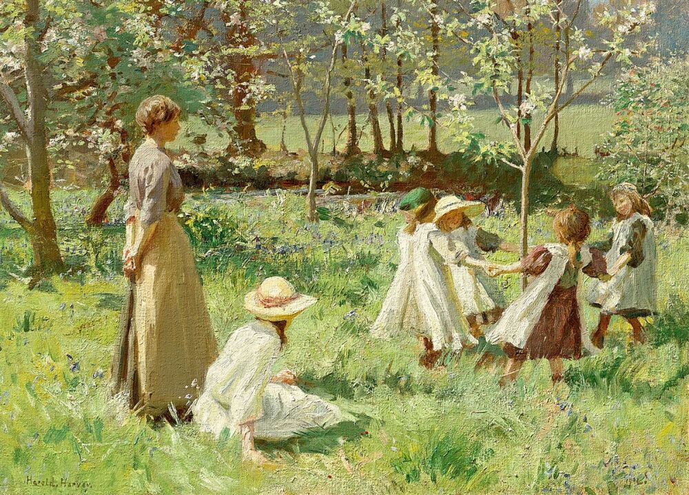 Harold Harvey: Maytime, 1912