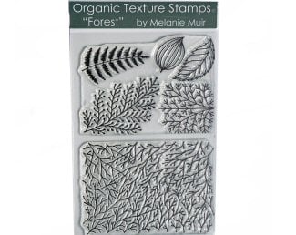 Melanie Muir Organic texture stamp Forest