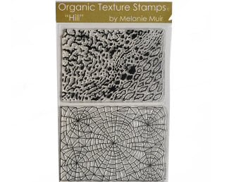 Melanie Muir Organic texture stamp Hill