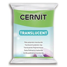 Cernit Translucent  lime green 605