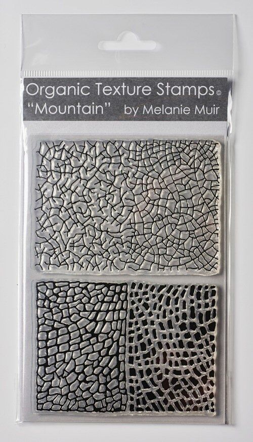 Organic texture stamp Mountain
