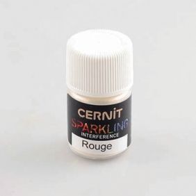 Cernit Sparkling Interference Red