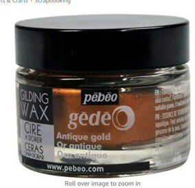 Pebeo Antique Gold Gilding Wax