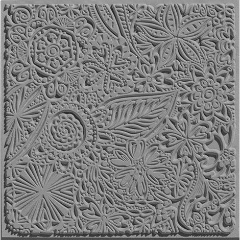 Flowers texture stamp