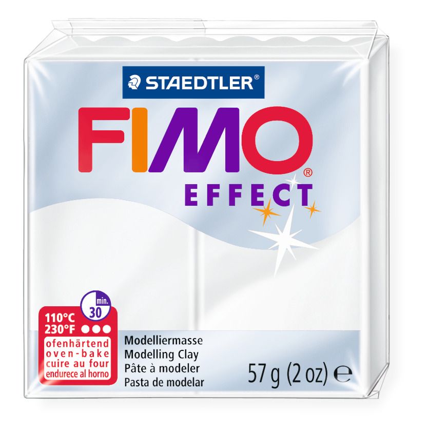 Transparent white - 014 Fimo
