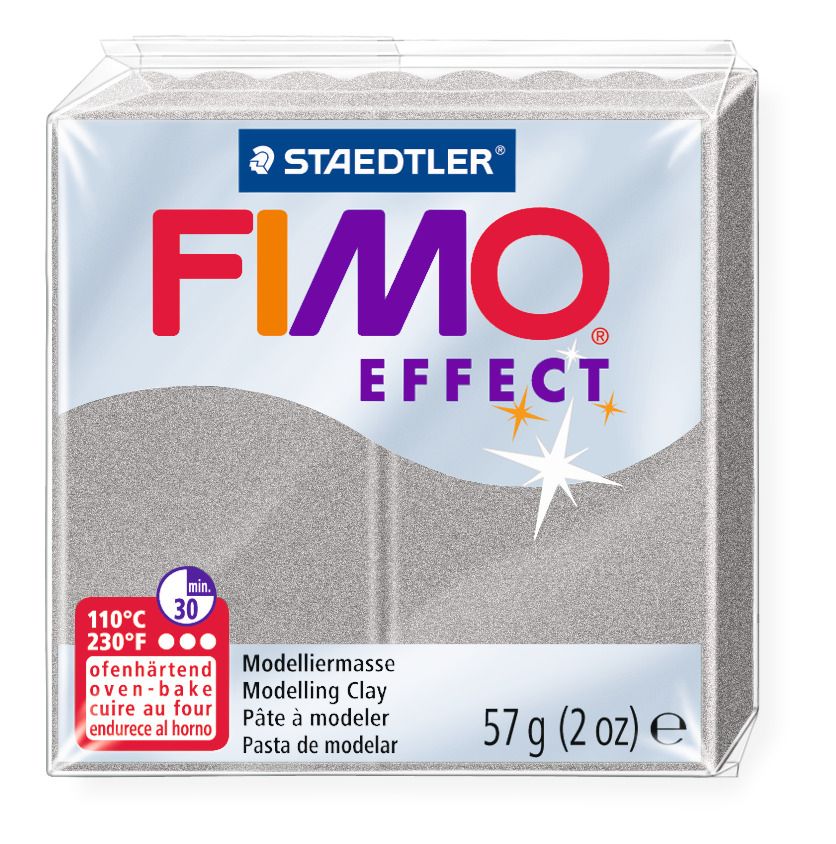 Metallic silver -81 Fimo