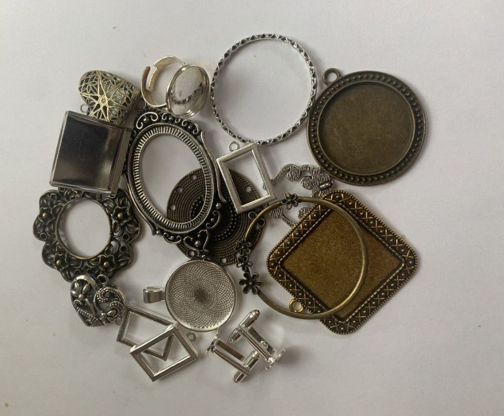 Bezels, bangles and findings