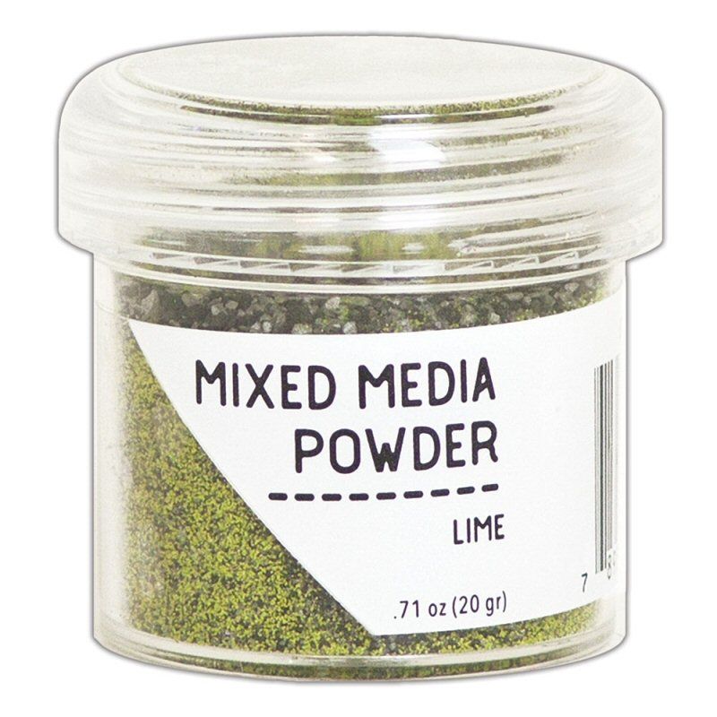 Ranger embossing mixed media powder Lime