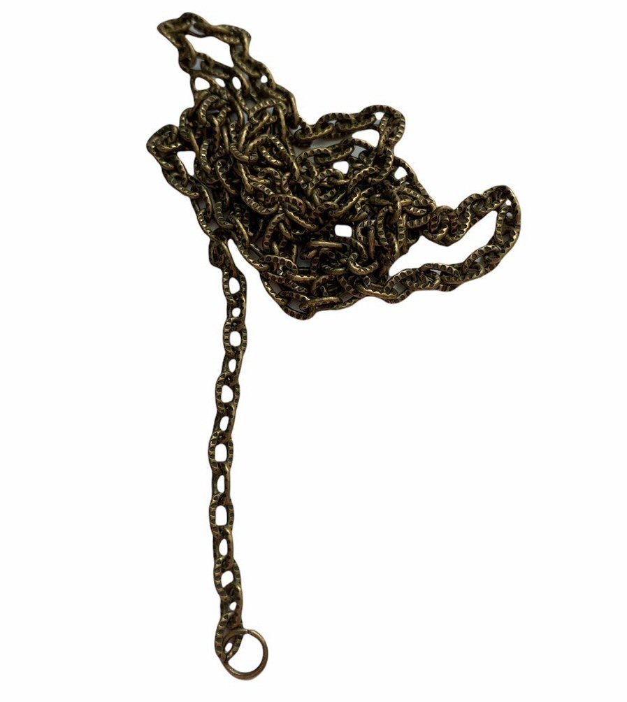 Bronze style fine chain - F10