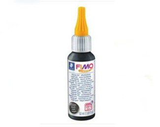 Fimo black liquid clay