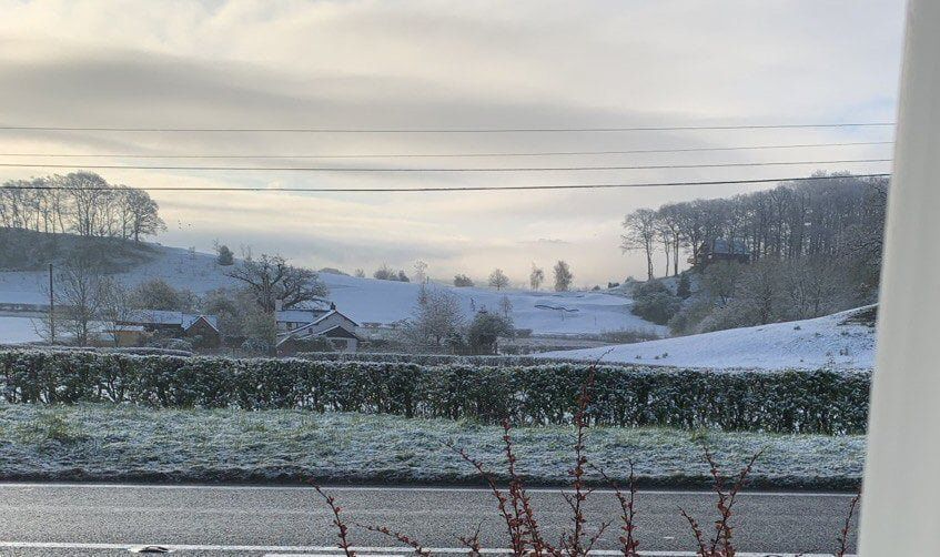 Mid Wales landscape