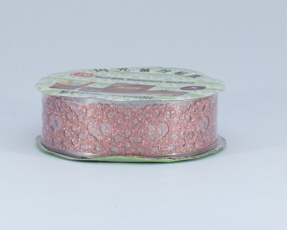 Peach lace tape