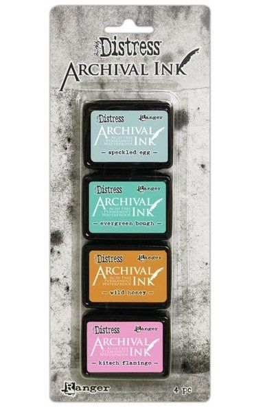 Ranger Archival Distress Ink Kit 4