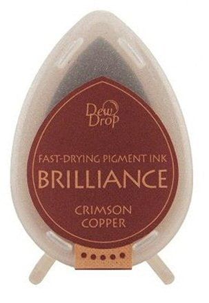 Briliance Dew Drop Ink Pad Crimson Copper