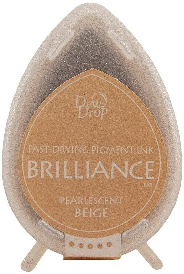 Brilliance Dew Drop Ink Pad Pearlescent Beige