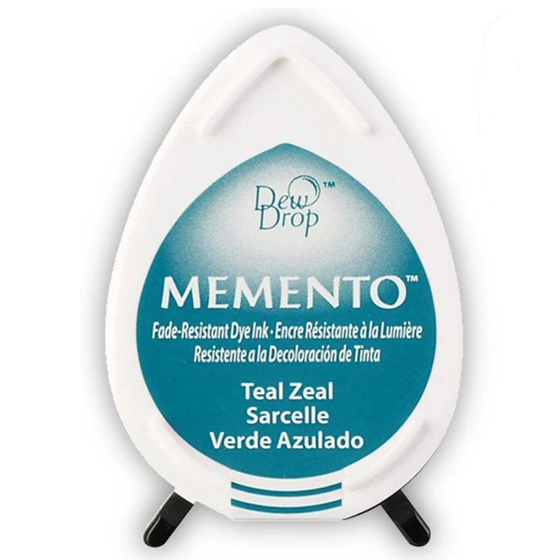 Memento Dew Drop Ink Pad Teal Zeal