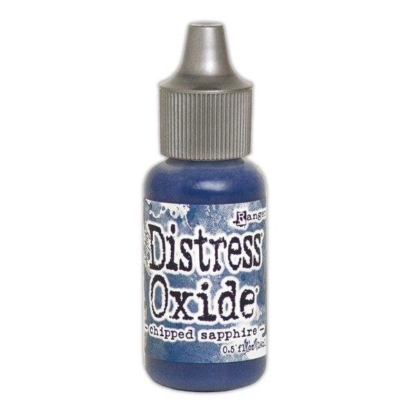 Distress Oxide Reinnker Chipped Saphire