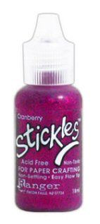 Stickles glitter glue cranberry 