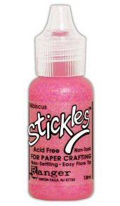 Stickles glitter glue hibiscus