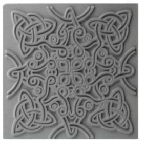 Celtic knot texture stamp