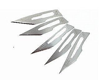 5 x straight blades